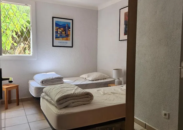 Appart T3, 60M2,Quartier Calme,Ideal Tout A Pieds Residence Et Parking Prive Les Cadenisses Κολιούρ